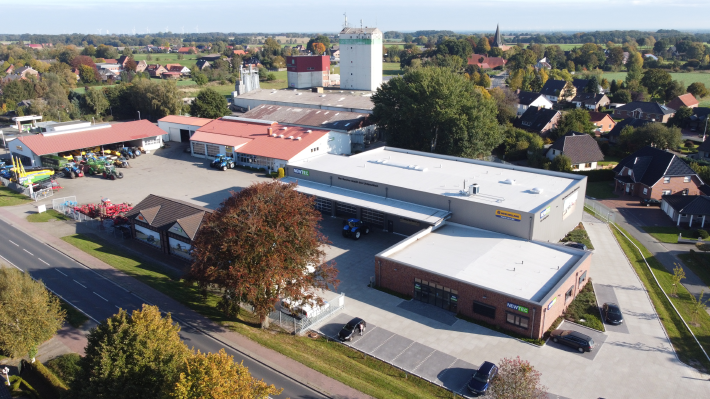 Raiffeisen Planungsbüro: Anbauten am Landtechnik-Standort der NewTec in Syke-Heiligenfelde
